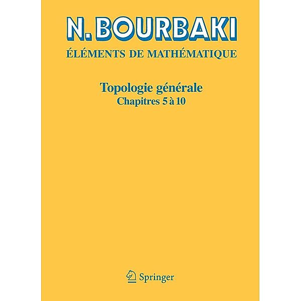Topologie générale, N. Bourbaki