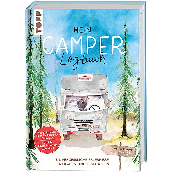 Topp Buchreihe / Mein Camper-Logbuch, Britta Sopp, Tina Bungeroth