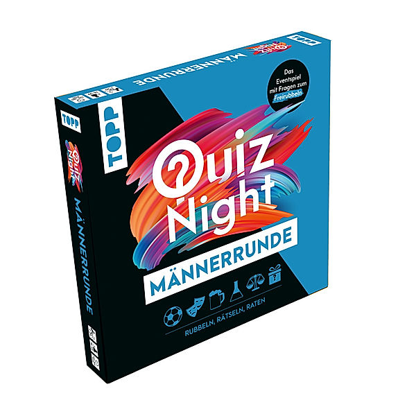 Frech TOPP Quiznight - Männerrunde: RUBBELN, RÄTSELN, RATEN, Florian Decken