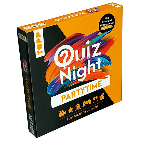 Frech TOPP Quiznight - Partytime: RUBBELN, RÄTSELN, RATEN, Florian Decken