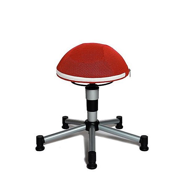 Topstar Sitzhocker Sitness Junior Half Ball (Farbe: rot)