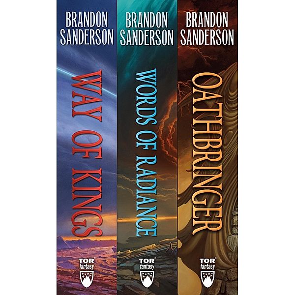 Tor Books: The Stormlight Archive, Books 1-3, Brandon Sanderson