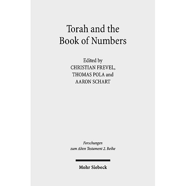 Torah and the Book of Numbers, Christian Frevel