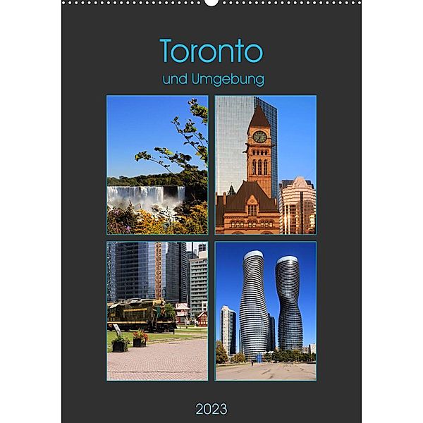 Toronto und Umgebung (Wandkalender 2023 DIN A2 hoch), Helene Seidl