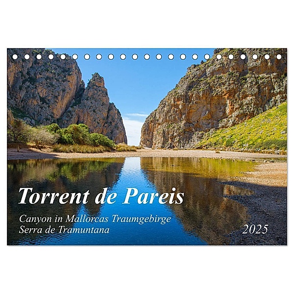 Torrent de Pareis - Mallorca (Tischkalender 2025 DIN A5 quer), CALVENDO Monatskalender, Calvendo, Kerstin Waurick