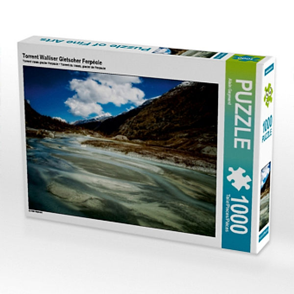Torrent Walliser Gletscher Ferpècle (Puzzle), Alain Gaymard