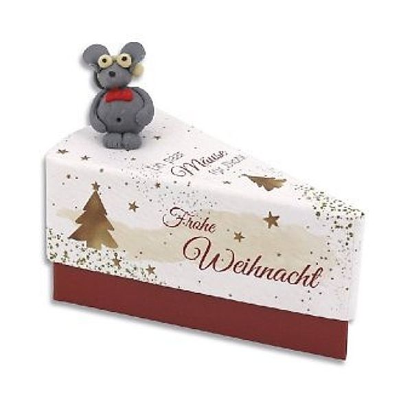 Tortenstück Weihnachten Mäuse für Dich