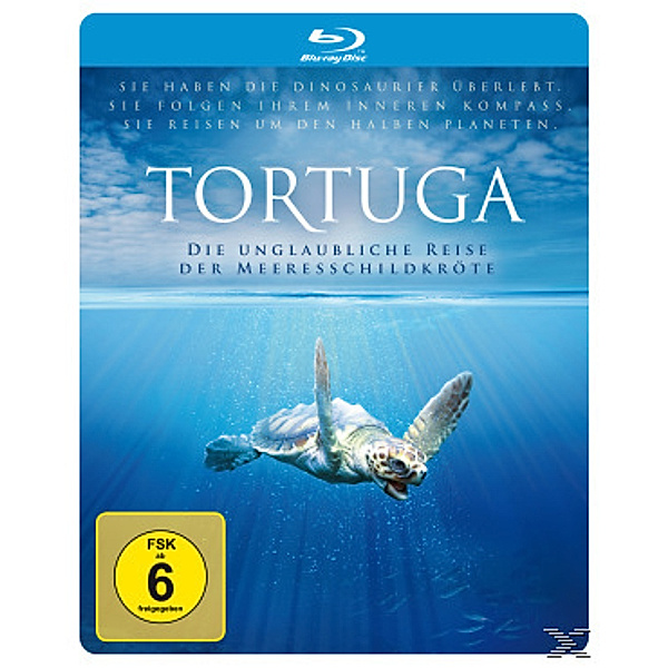 Tortuga: Die unglaubliche Reise der Meeresschildkröte - Steelbook, Hannelore Elsner