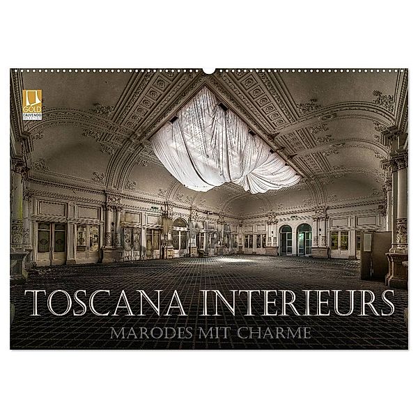 Toscana Interieurs - Marodes mit Charme (Wandkalender 2024 DIN A2 quer), CALVENDO Monatskalender, Eleonore Swierczyna