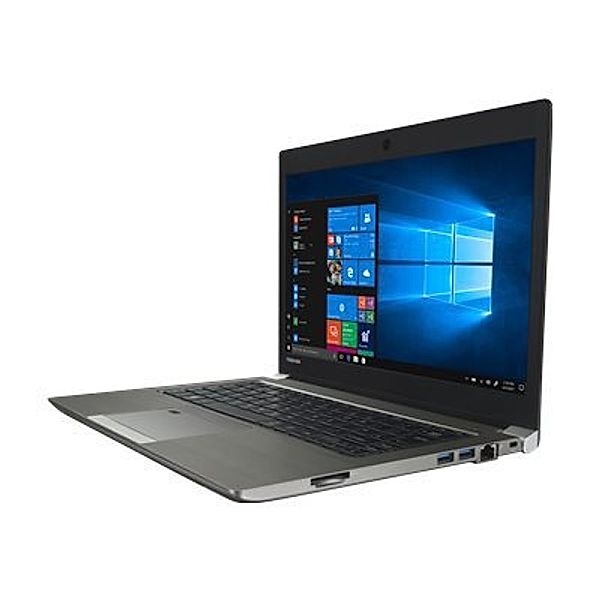 TOSHIBA Portege Z30-E-13J ICi5-8250U 33,8cm 13,3Zoll FHD entspiegelt 8GB DDR4 256GB M.2 SATA IntelHD WLAN BT4.2 W10P Silber