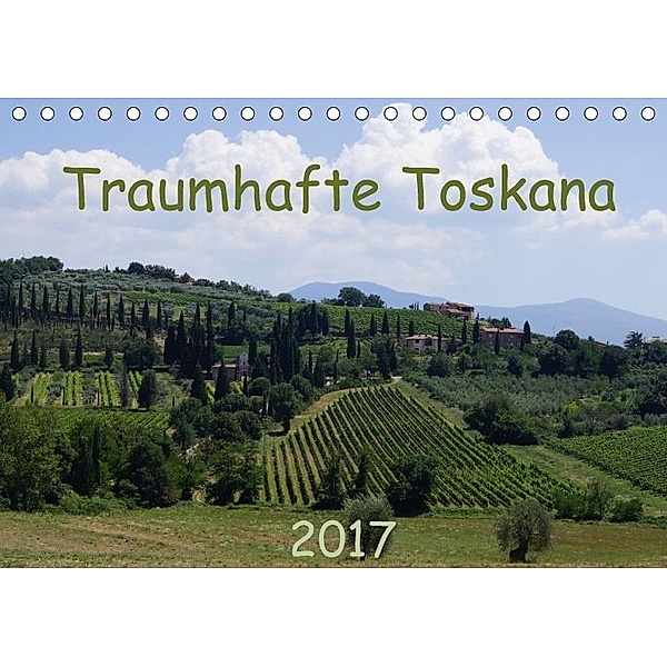 Toskana 2017 (Tischkalender 2017 DIN A5 quer), Anke Grau