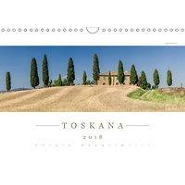 TOSKANA 2018 - Panoramakalender (Wandkalender 2018 DIN A4 quer), Jürgen Kappelmeier