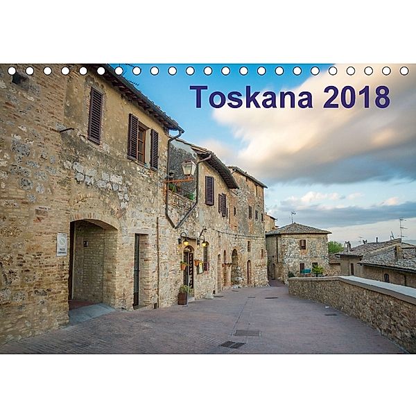 Toskana - 2018 (Tischkalender 2018 DIN A5 quer), Benjamin Lederer