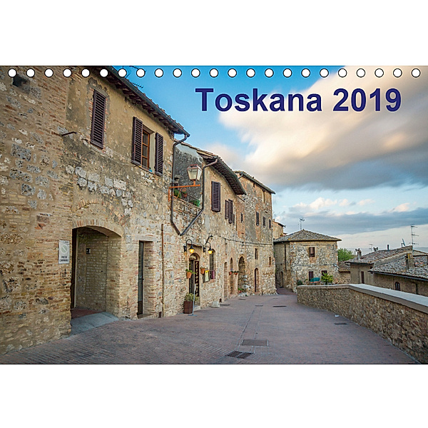 Toskana - 2019 (Tischkalender 2019 DIN A5 quer), Benjamin Lederer