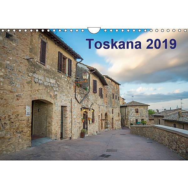 Toskana - 2019 (Wandkalender 2019 DIN A4 quer), Benjamin Lederer