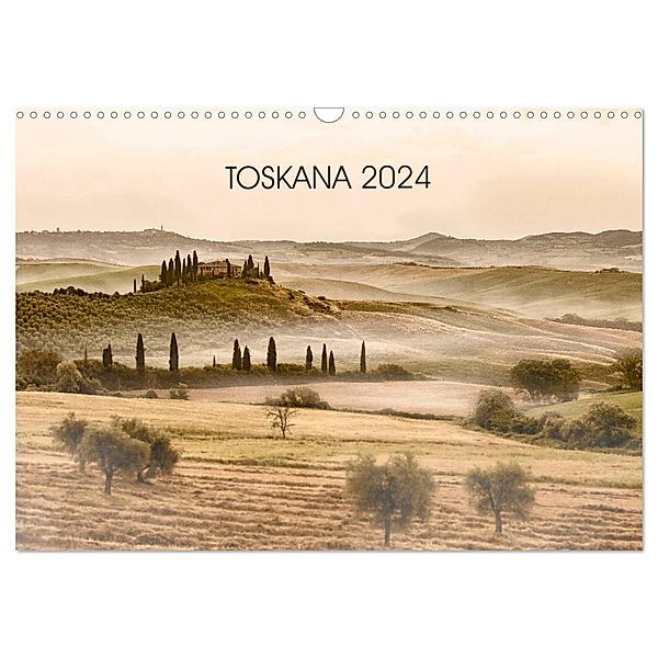 Toskana 2024 (Wandkalender 2024 DIN A3 quer), CALVENDO Monatskalender, Danyel Kassner