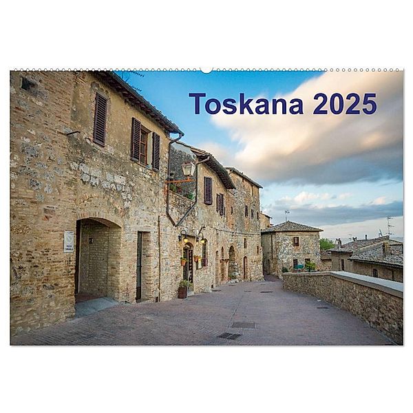 Toskana - 2025 (Wandkalender 2025 DIN A2 quer), CALVENDO Monatskalender, Calvendo, Benjamin Lederer