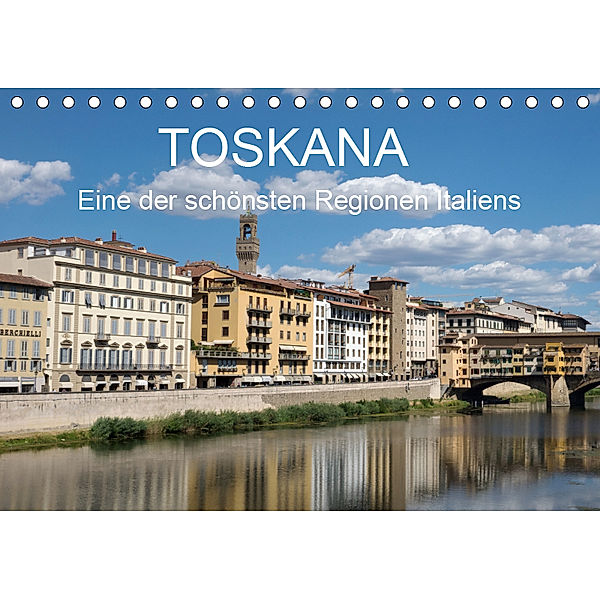 Toskana - eine der schönsten Regionen Italiens (Tischkalender 2019 DIN A5 quer), wolfgang Teuber