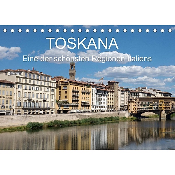Toskana - eine der schönsten Regionen Italiens (Tischkalender 2023 DIN A5 quer), wolfgang Teuber