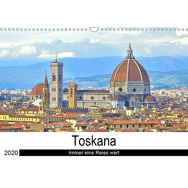 Toskana - Immer eine Reise wert (Wandkalender 2020 DIN A3 quer), Andrea Bergini