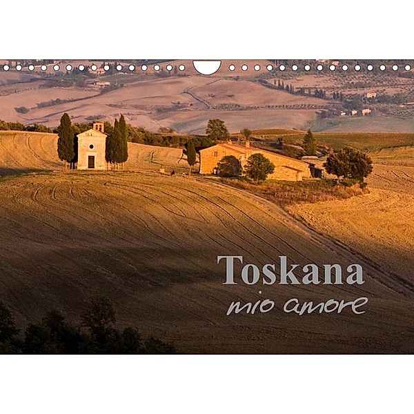 Toskana - mio amore (Wandkalender 2023 DIN A4 quer), Katja ledieS