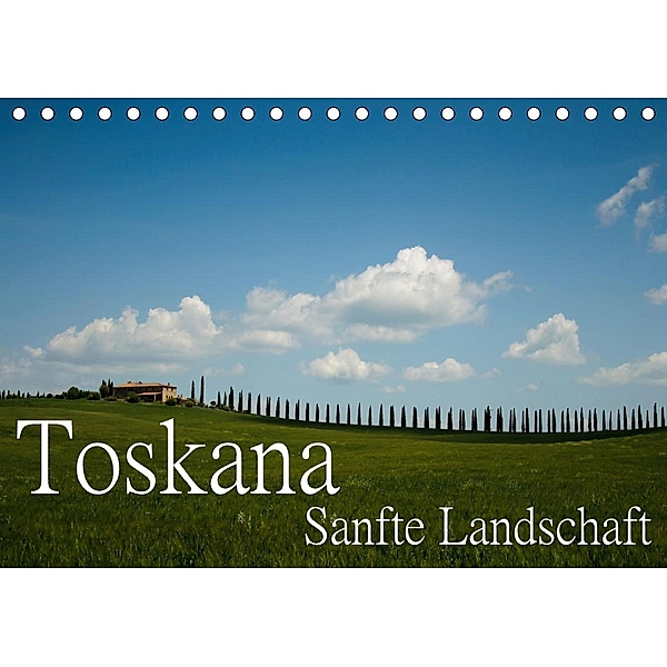 Toskana - Sanfte Landschaft (Tischkalender 2020 DIN A5 quer), Brigitte Stehle