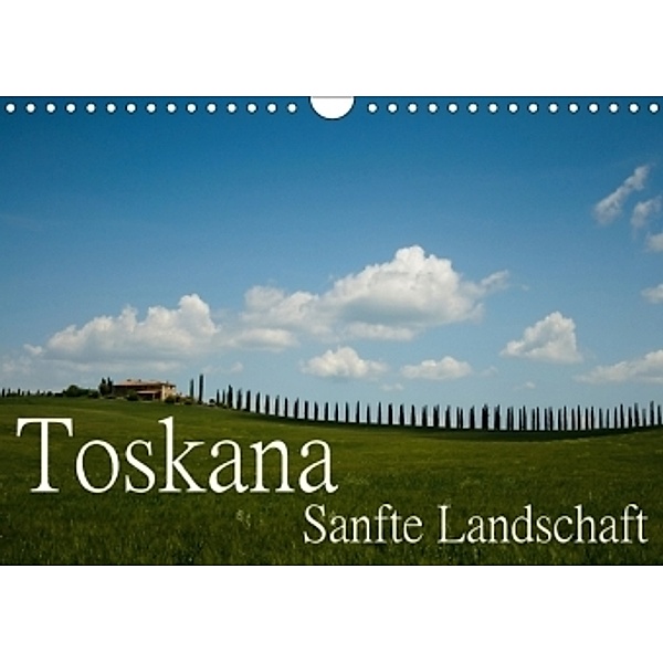 Toskana - Sanfte Landschaft (Wandkalender 2017 DIN A4 quer), Brigitte Stehle