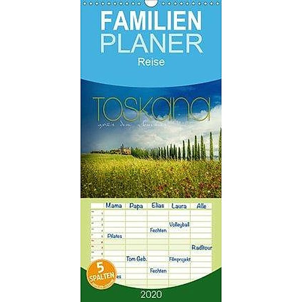 Toskana - spür den Sommer - Familienplaner hoch (Wandkalender 2020 , 21 cm x 45 cm, hoch), Monika Schöb