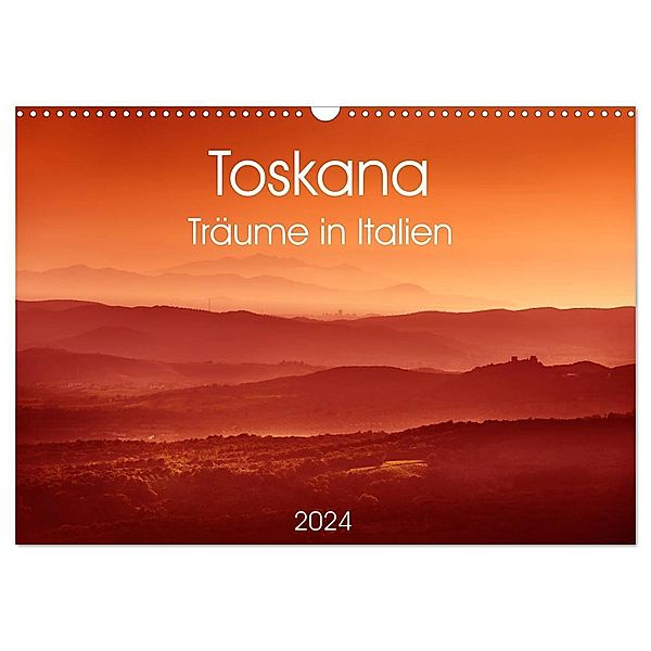 Toskana - Träume in Italien (Wandkalender 2024 DIN A3 quer), CALVENDO Monatskalender, www.20er.net, Wolfgang Zwanzger