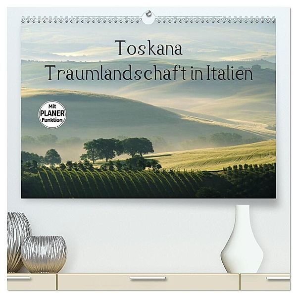 Toskana - Traumlandschaft in Italien (hochwertiger Premium Wandkalender 2024 DIN A2 quer), Kunstdruck in Hochglanz, LianeM