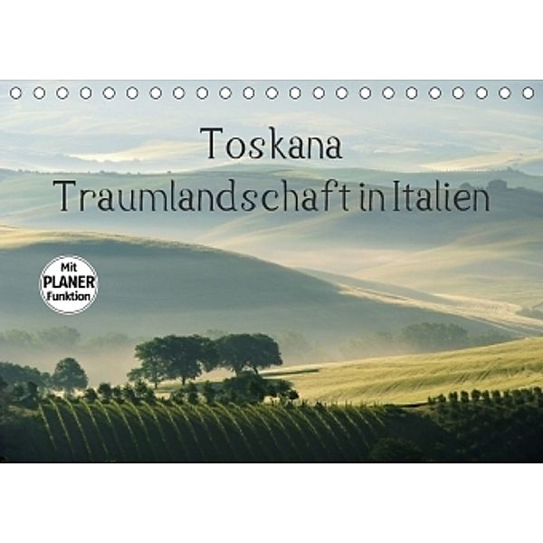 Toskana - Traumlandschaft in Italien (Tischkalender 2017 DIN A5 quer), LianeM