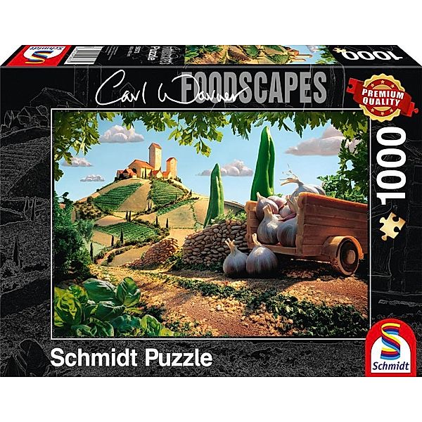 Toskanische Landschaft (Puzzle)