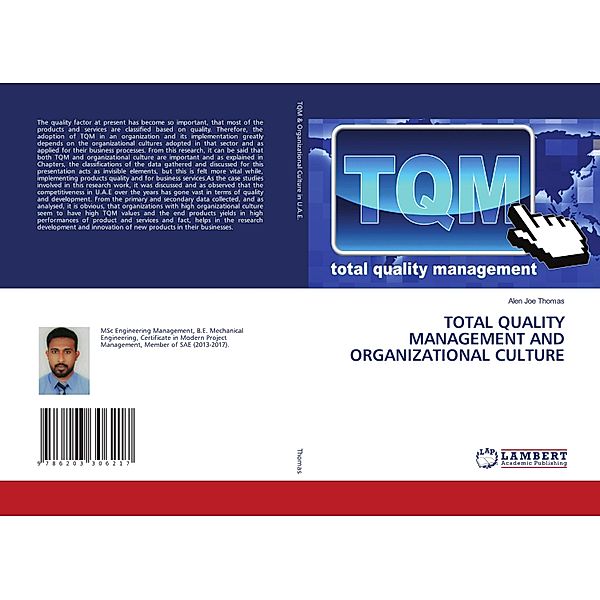 TOTAL QUALITY MANAGEMENT AND ORGANIZATIONAL CULTURE, Alen Joe Thomas