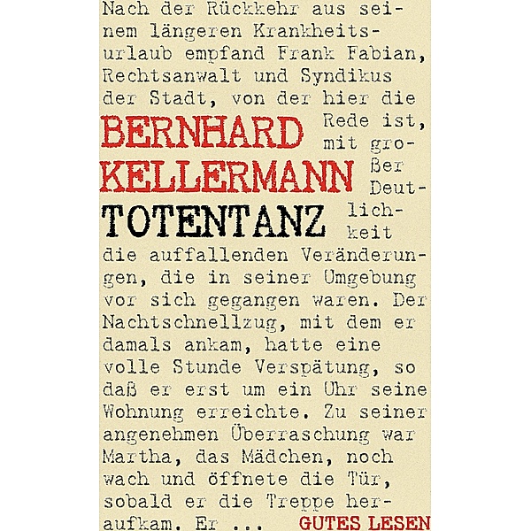 Totentanz, Bernhard Kellermann