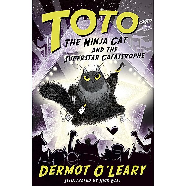 Toto the Ninja Cat and the Superstar Catastrophe / Toto Bd.3, Dermot O'Leary