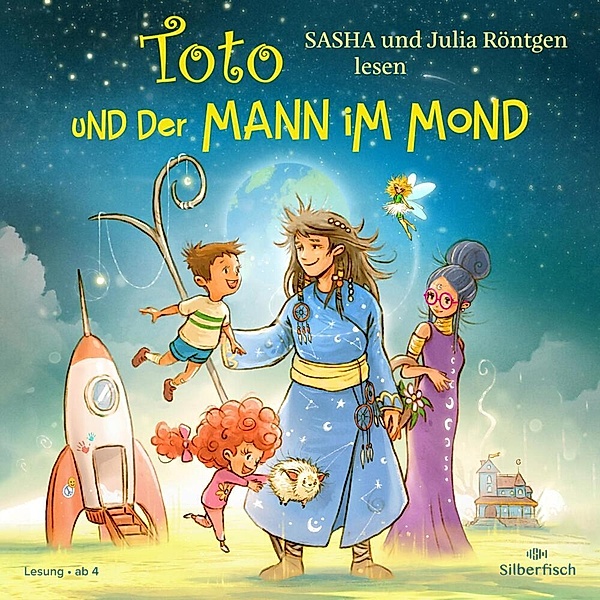 Toto und der Mann im Mond,1 Audio-CD, Sasha, Julia Röntgen