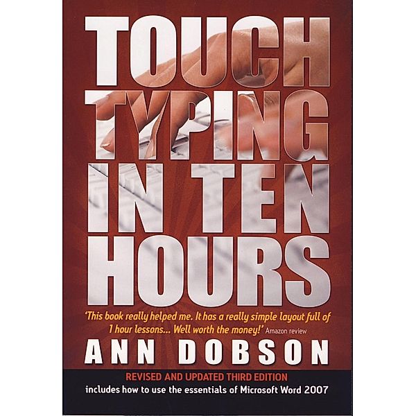 Touch Typing In Ten Hours, Ann Dobson