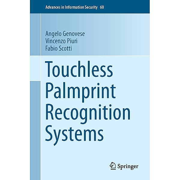 Touchless Palmprint Recognition Systems, Angelo Genovese, Vincenzo Piuri, Fabio Scotti