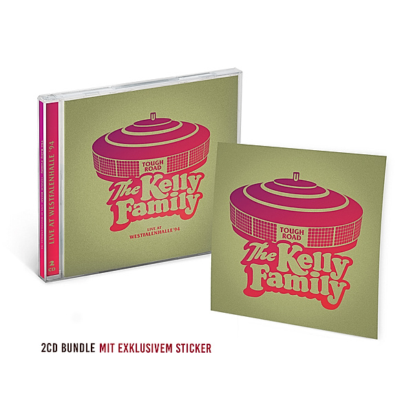 Tough Road – Live At Westfalenhalle '94 (2 CDs) (Exklusive Edition mit Sticker), The Kelly Family