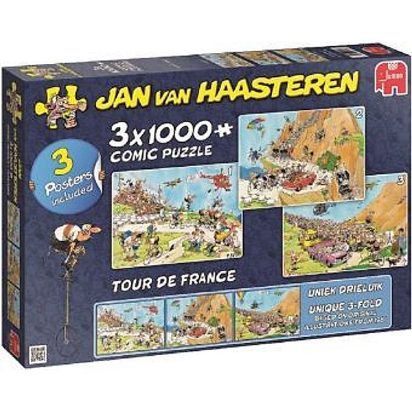 Tour de France (Puzzle), Jan Van Haasteren