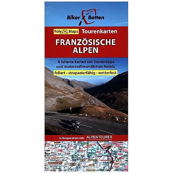 Tourenkarten Set Französische Alpen (FolyMaps)