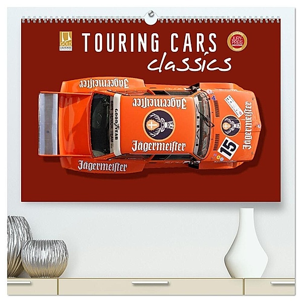 Tourenwagen Classics (hochwertiger Premium Wandkalender 2025 DIN A2 quer), Kunstdruck in Hochglanz, Calvendo, Bernhard Schmerl