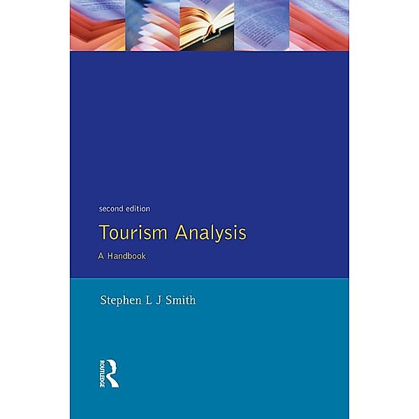 Tourism Analysis, Stephen L J Smith
