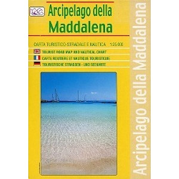 Touristische Straßen- und Wanderkarte 01 Maddalena 1 : 25 000