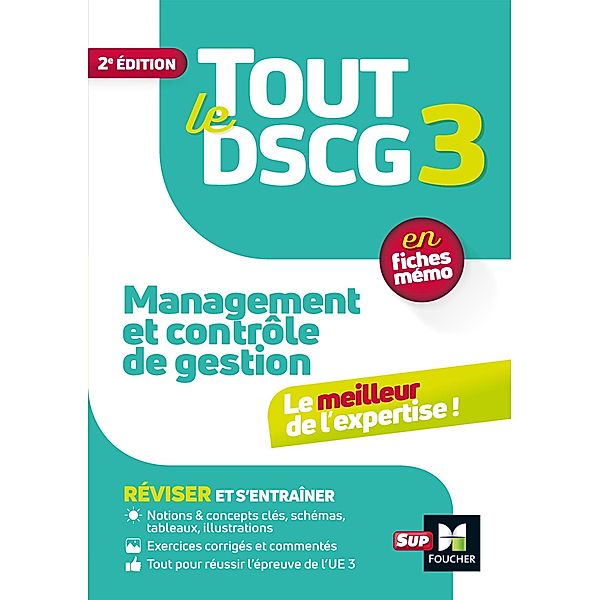 Tout le DSCG 3 - Management et contrôle de gestion - Révision et entraînement / LMD collection Expertise comptable, Christophe Torset, Larry Bensimhon, Alain Burlaud