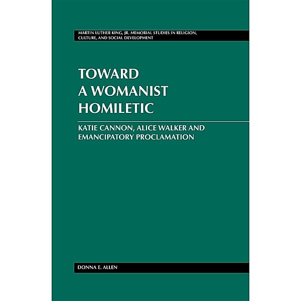 Toward a Womanist Homiletic, Donna E. Allen