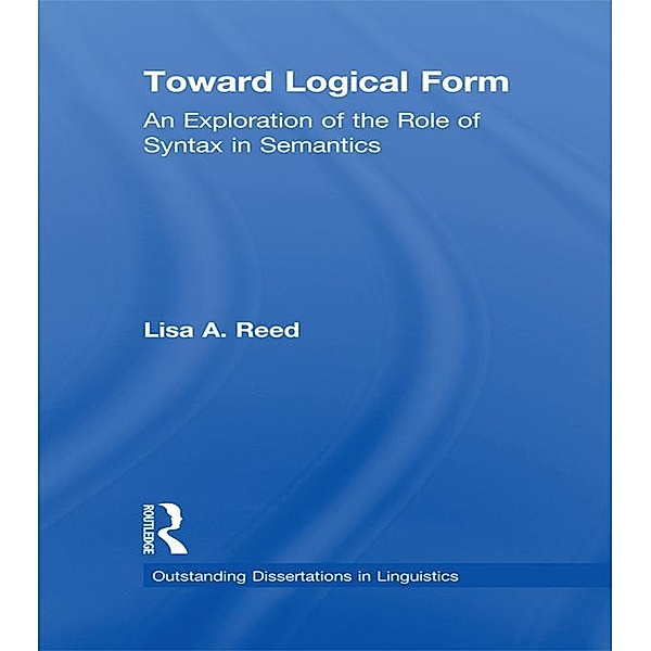 Toward Logical Form, Lisa A. Reed