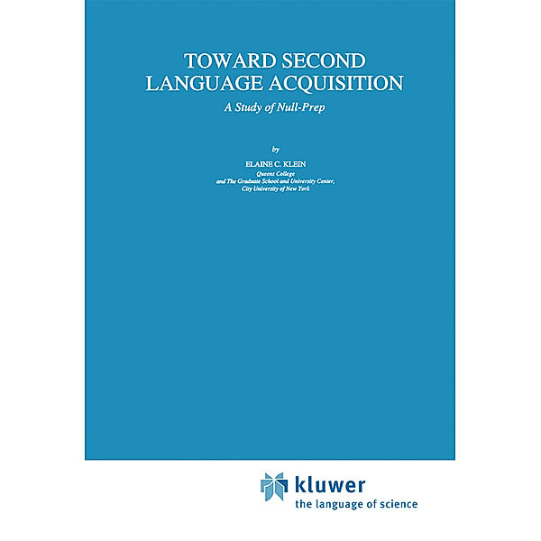 Toward Second Language Acquisition, E. C. Klein