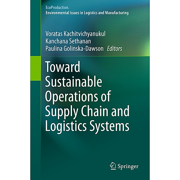 Toward sustainable operations of supply chain and logistics systems