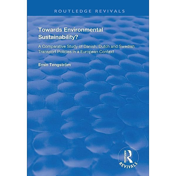 Towards Environmental Sustainability?, Emin Tengström